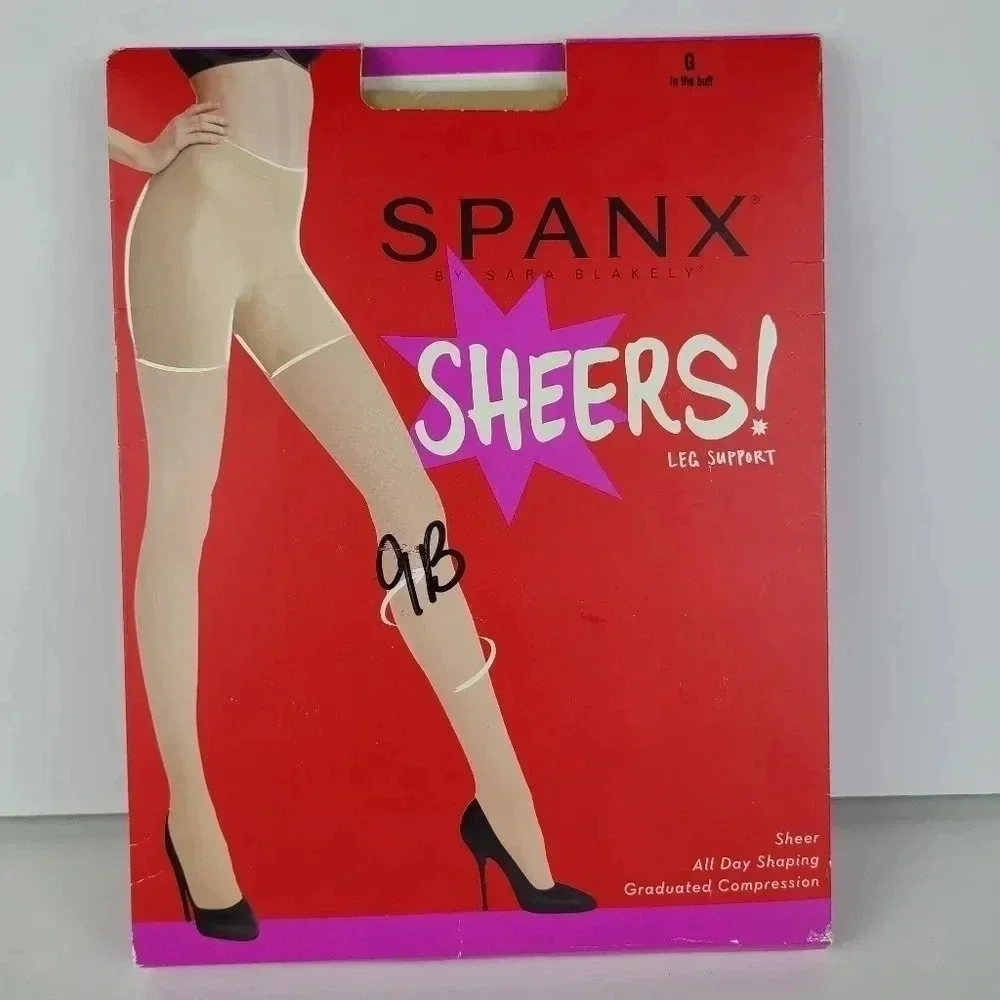 NWT Spanx all day support sheer hose